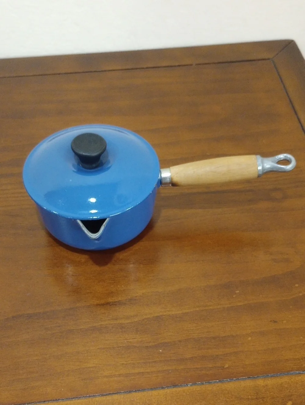 Le Creuset Marseille Blue #14 Saucepan With Lid